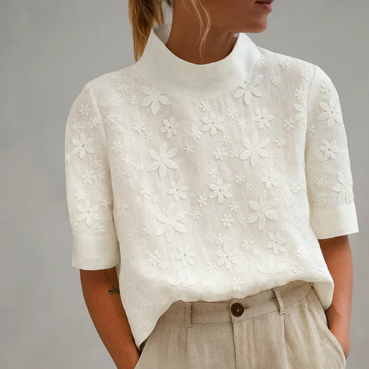 Angelie | Broderad blus