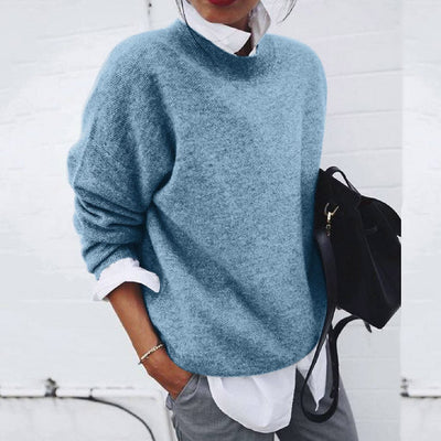 Elise | Oversized tröja med rund hals