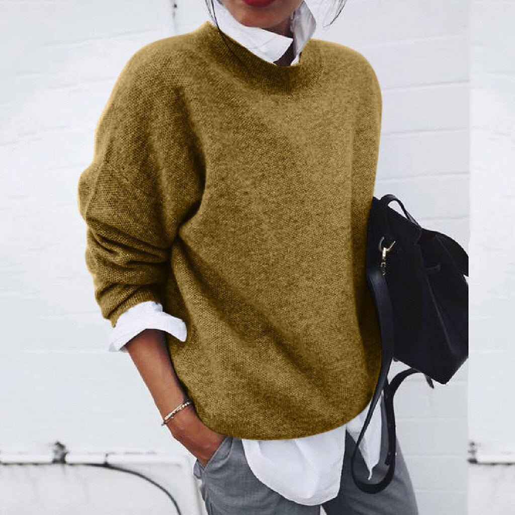 Elise | Oversized tröja med rund hals