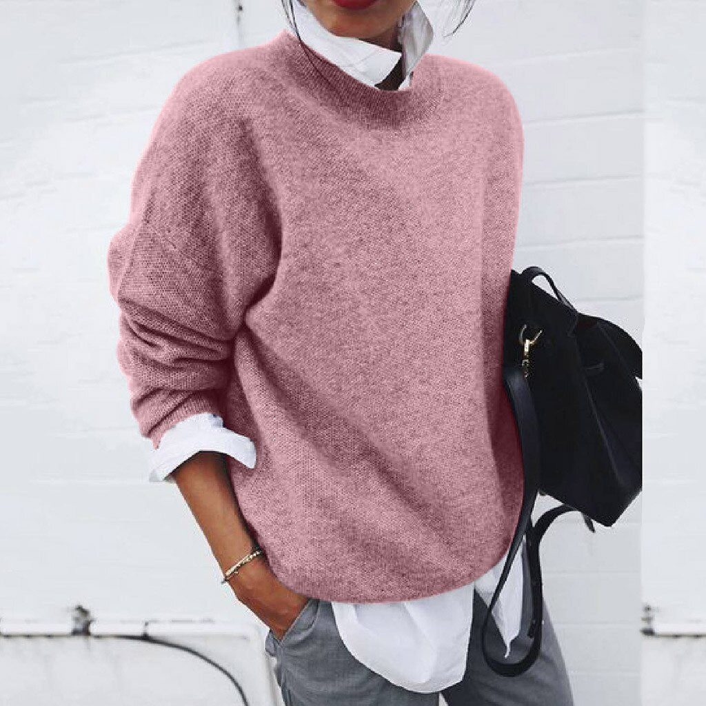 Elise | Oversized tröja med rund hals