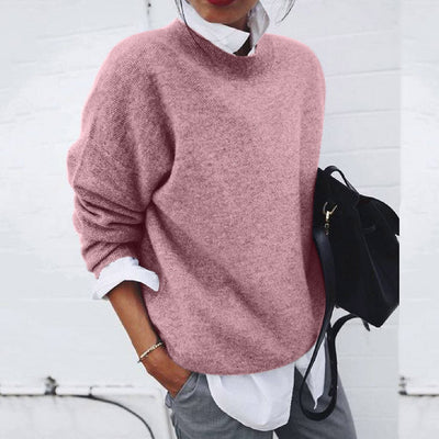 Elise | Oversized tröja med rund hals